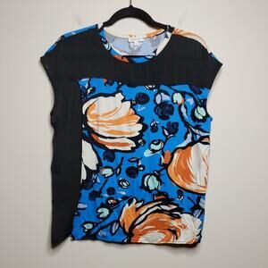 Anthro/Weston Esperanza Floral Blouse - Sz M - EUC